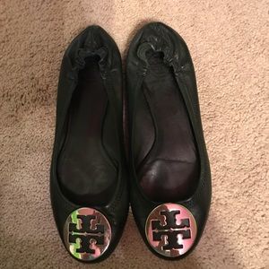 Black Tory Burch Ballet Flats “Minnie”